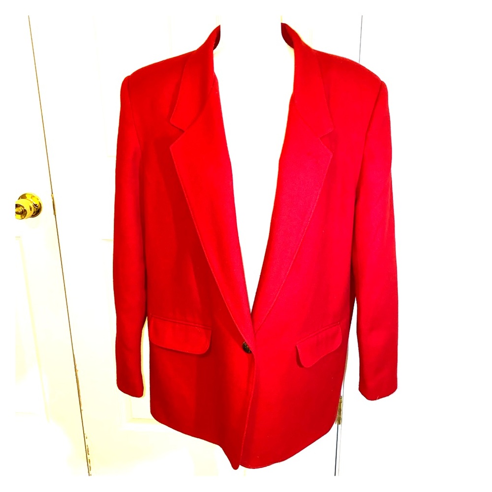 Alfred Dunner Red Blazer 18